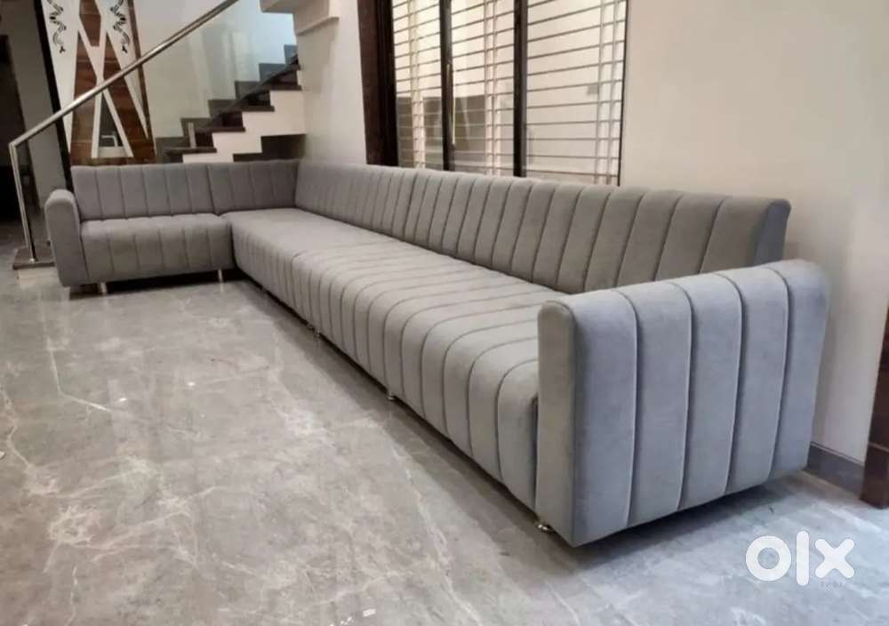 L shape brand new sofa 7 seater