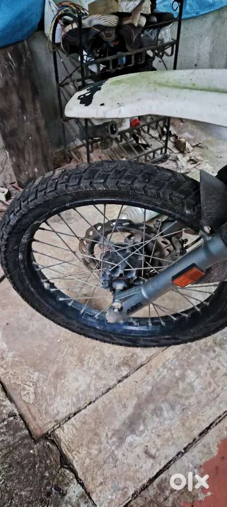 Hero Xpulse 200 BS6 with new tyres