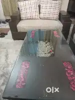 7 seater sofa + center table @15000