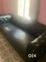 2 sofas bed and dinning table for sale
