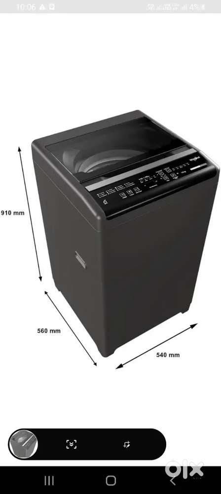 Whirlpool washing machine