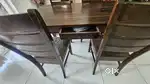 SOFA & DINING TABLE WITH CHAIRS