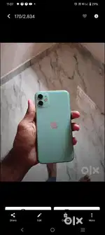 iPhone 11 mint green