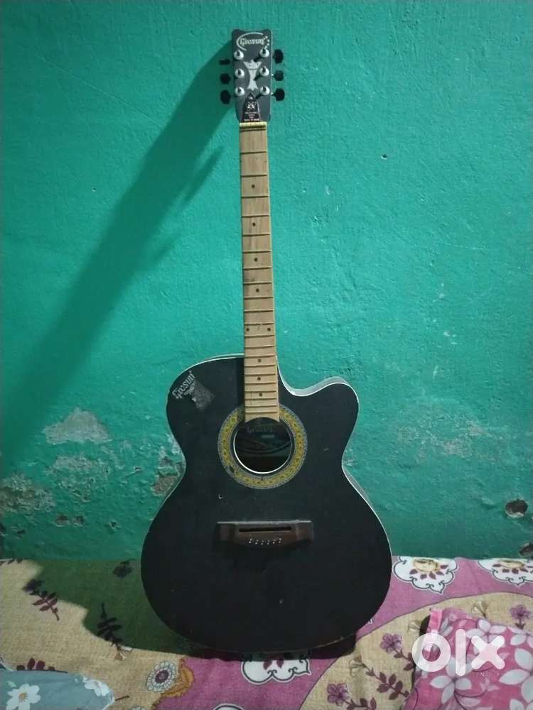 Guitar only string is not there