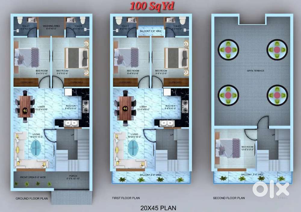 4 BHK Villa for sale near Airport road Zirakpur