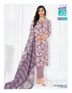 Sales girl at textiles