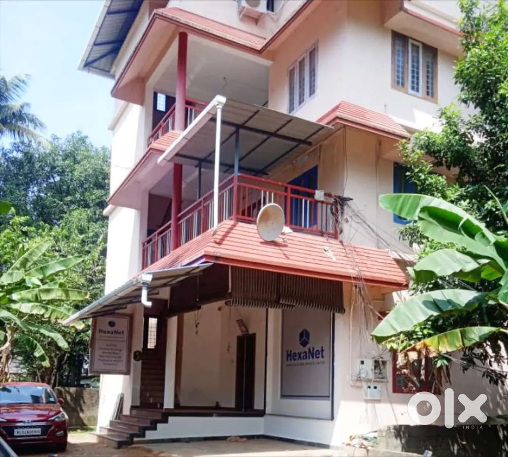 1400 sqft office for rent decathalon vytila