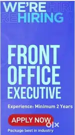 Front Office Executive (Night Shift)