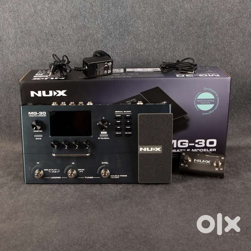 NUX MG 30 MULTI EFFECTS PROCESSOR ( 60 DAYS OLD )