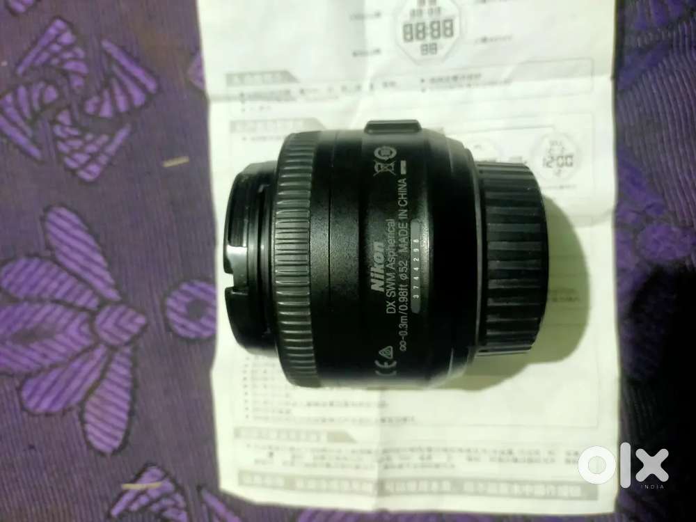 Nikkor 35mm F1.8 DX lens for sale