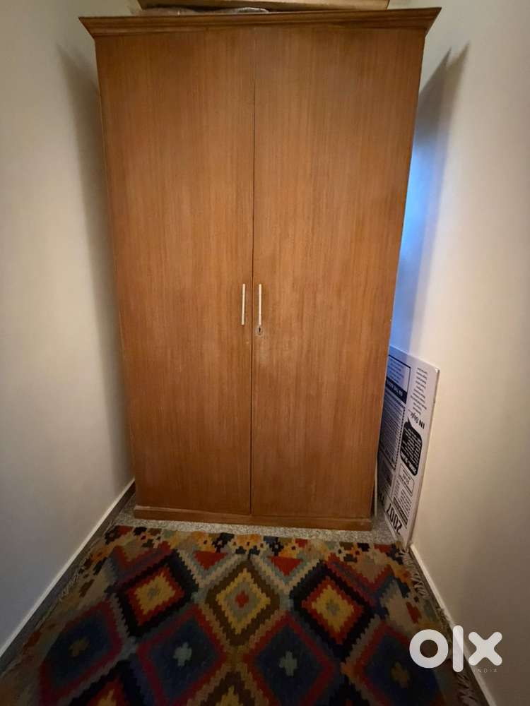 Teak Veneer Cupboard