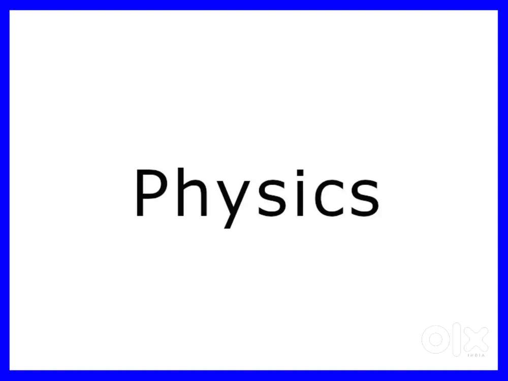 Physics home tuition
