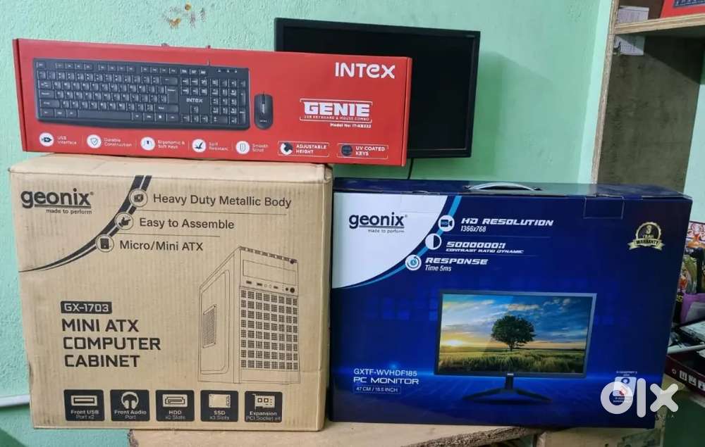 Brand new Computer Intel core i3.Ram 8GB.Hard disk 500GB SSD 128GB