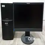Computer Lenovo monitor.acer CPU i3.Ram 8.500gb