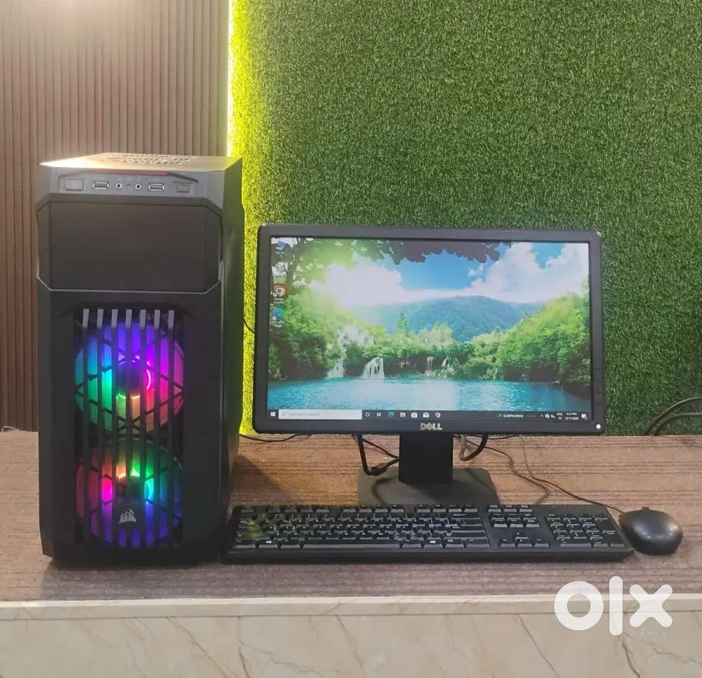 Computer setup intel,8GB RAM,256GB SSD,MONITOR, KEYBOARD, MOUSE