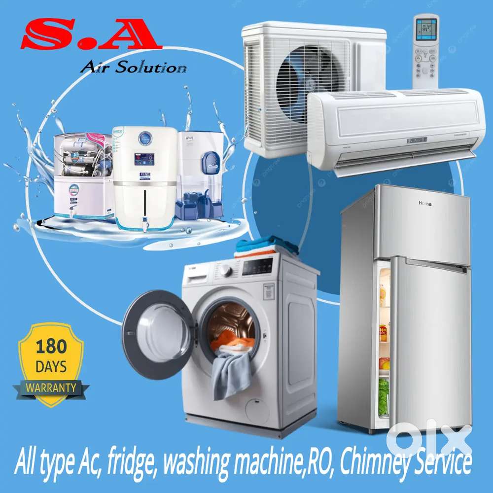 All type of washing, Fridge,Ac,Ro service available