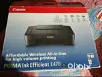 canon pixma e470  6 month old