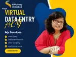 Students Work From Home Online class on data entry
