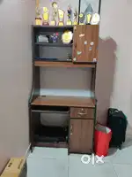 High-Quality Study/Work Table with Storage & Light – Like New
