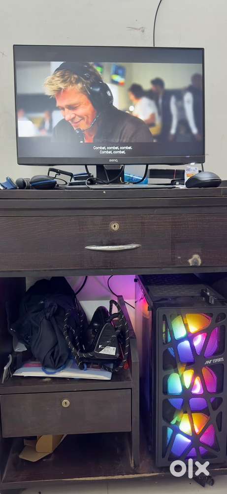 Assembled gaming setup