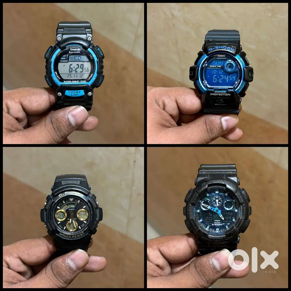 Collection of Casio G shock watches for sale,Read description.