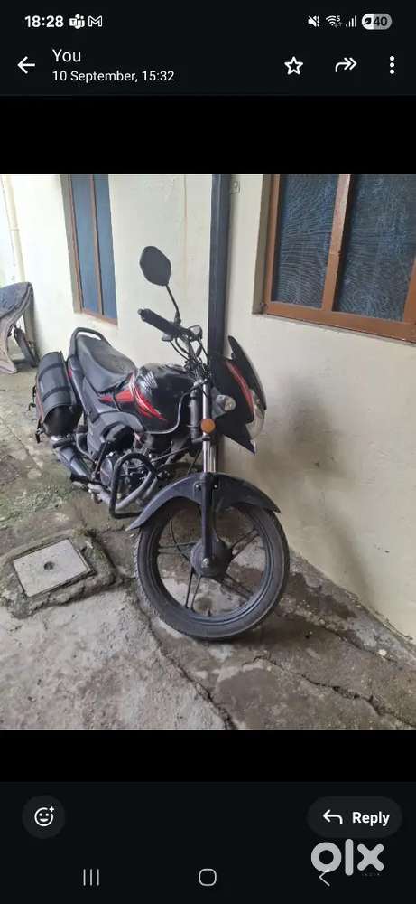 Selling bike in good condition only serious person drop message