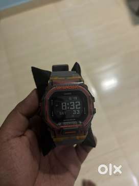 G-Shock GBD200SM-1A5 Gray/Orange One Size Men's Fitness Watch
