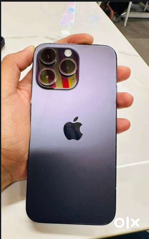I phone 14 pro max deep purple 128 gb battery health 91