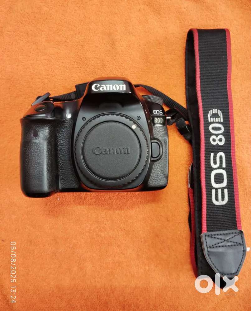 Canon EOS 80D with 3 Prime lenses