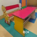 School chair & bench