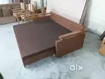 Teakwood sofa cumbed at reasonable price