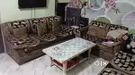 Sofa set with sofa cum bed
