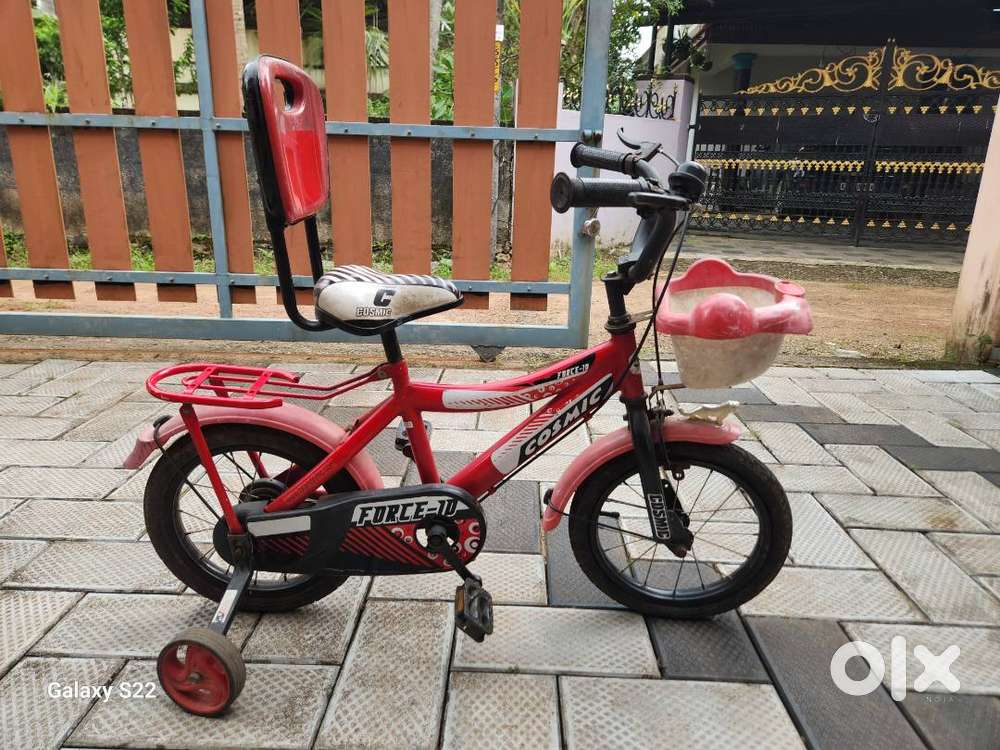 Cycle with support wheels