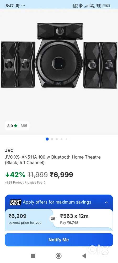 JVC speaker