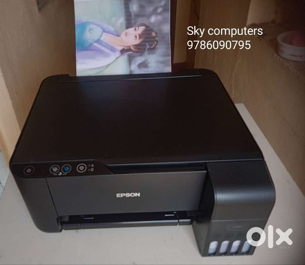 EPSON INK TANK colors and Black Multifunction Scan Copy Printer low pr