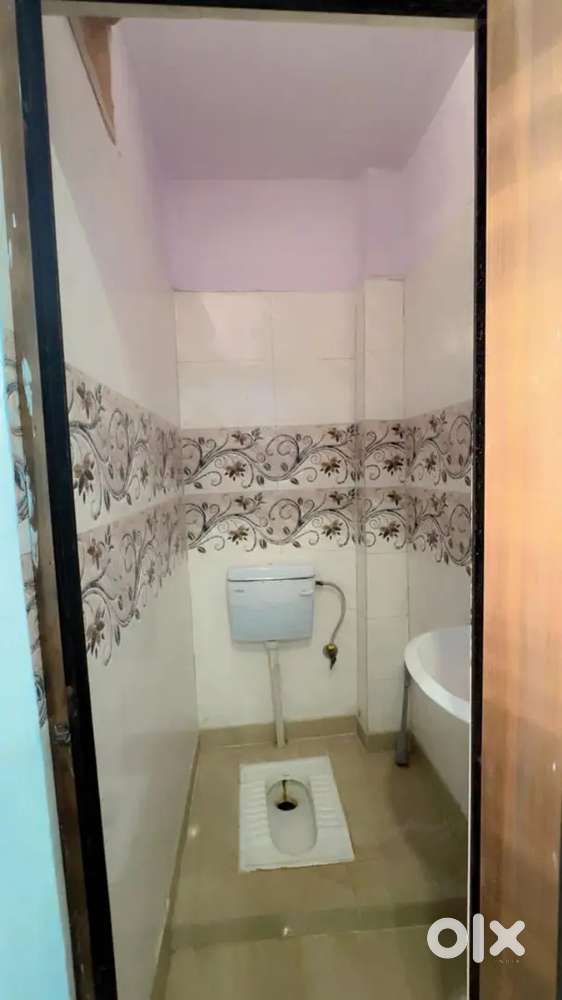 1 bhk flat with modular kitchen semi furnished