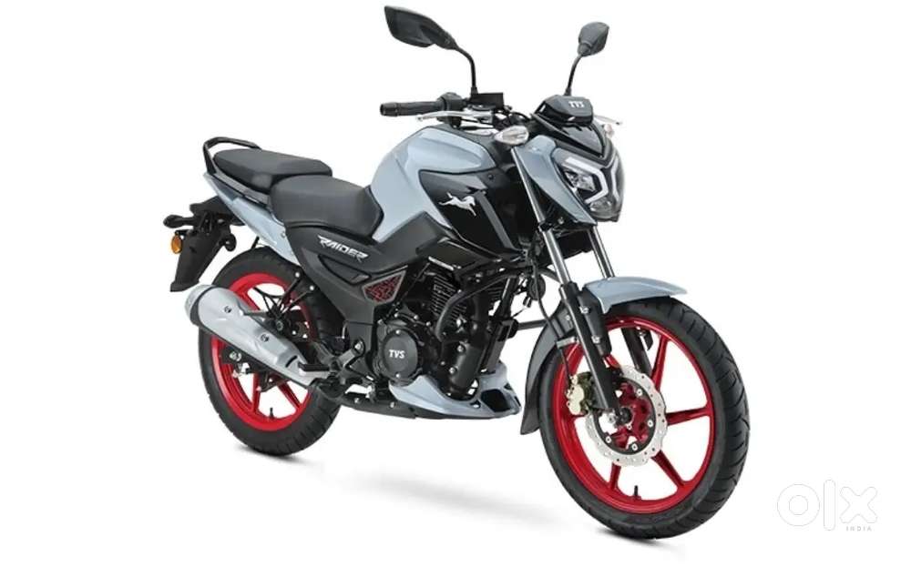 Tvs Raider 125 New 2025 Low down payment 5555/- immediate delivery