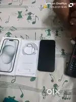 I phone 15 black with 256 gb