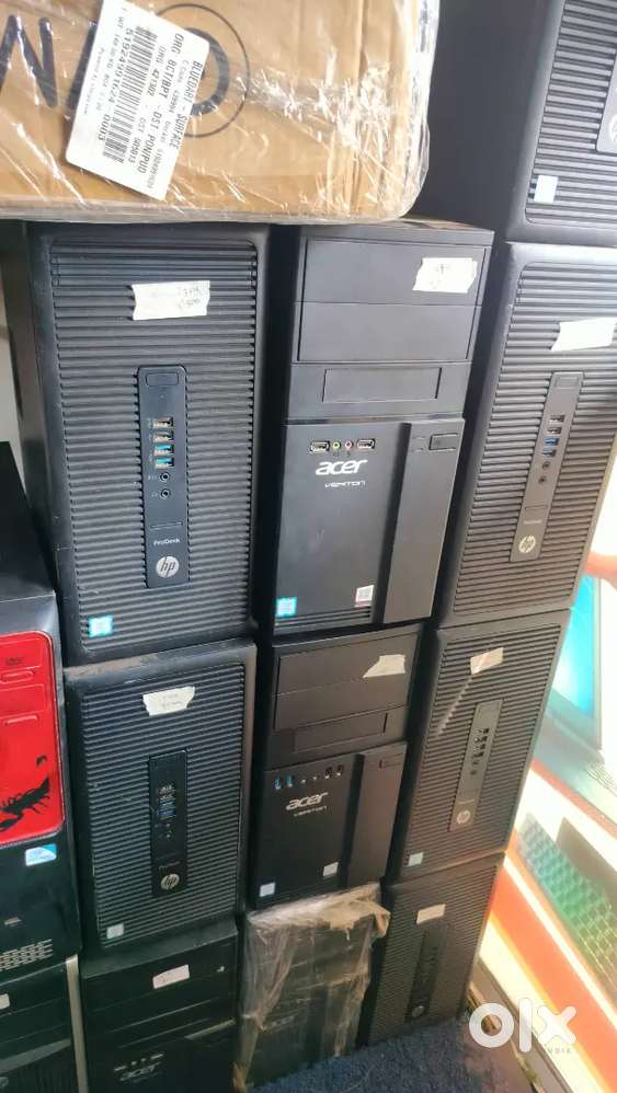 Hp Lenovo Dell branded PC available