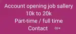 Account opening