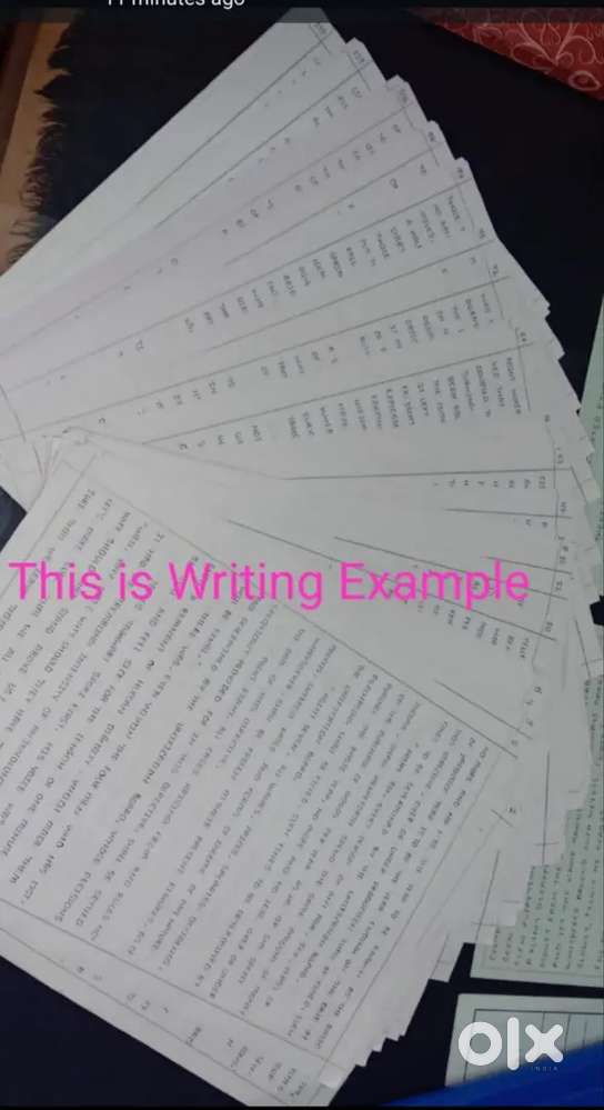 HOME BASED WORK TYPING/HANDWRITING/FORM FILLING WORK WEEKLY