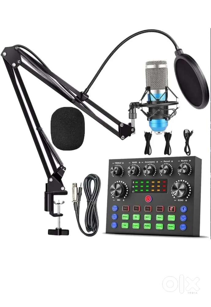 V8 sound card with mic