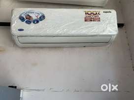 Carrier 1 ton split AC with warranty and good condition