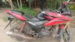 Honda cbr stunner colour red black