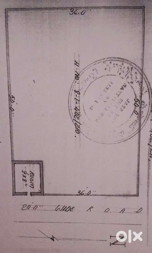 200 Square yards open plot for sale at Gulshan Colony, Near Tolichowki