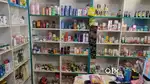 Wooden partition suitable for medical and provision store