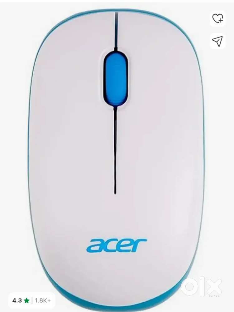 Acer Wireless Optical Mouse -Like NEW - ₹600