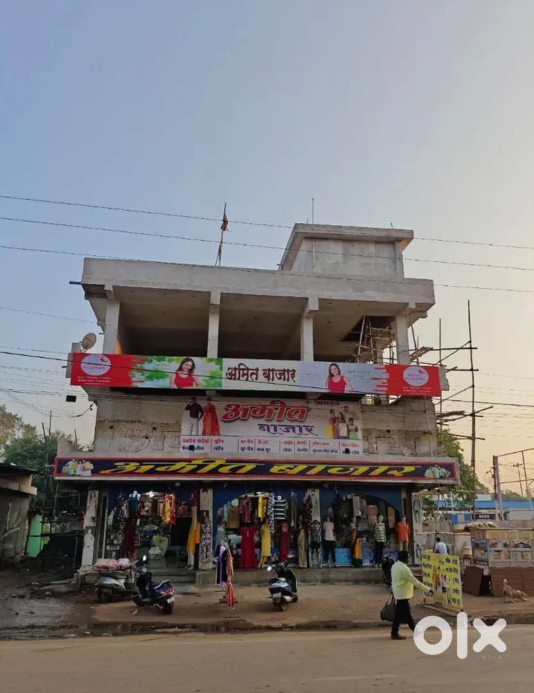 1 & 2 connected floor for rent bhilai power house