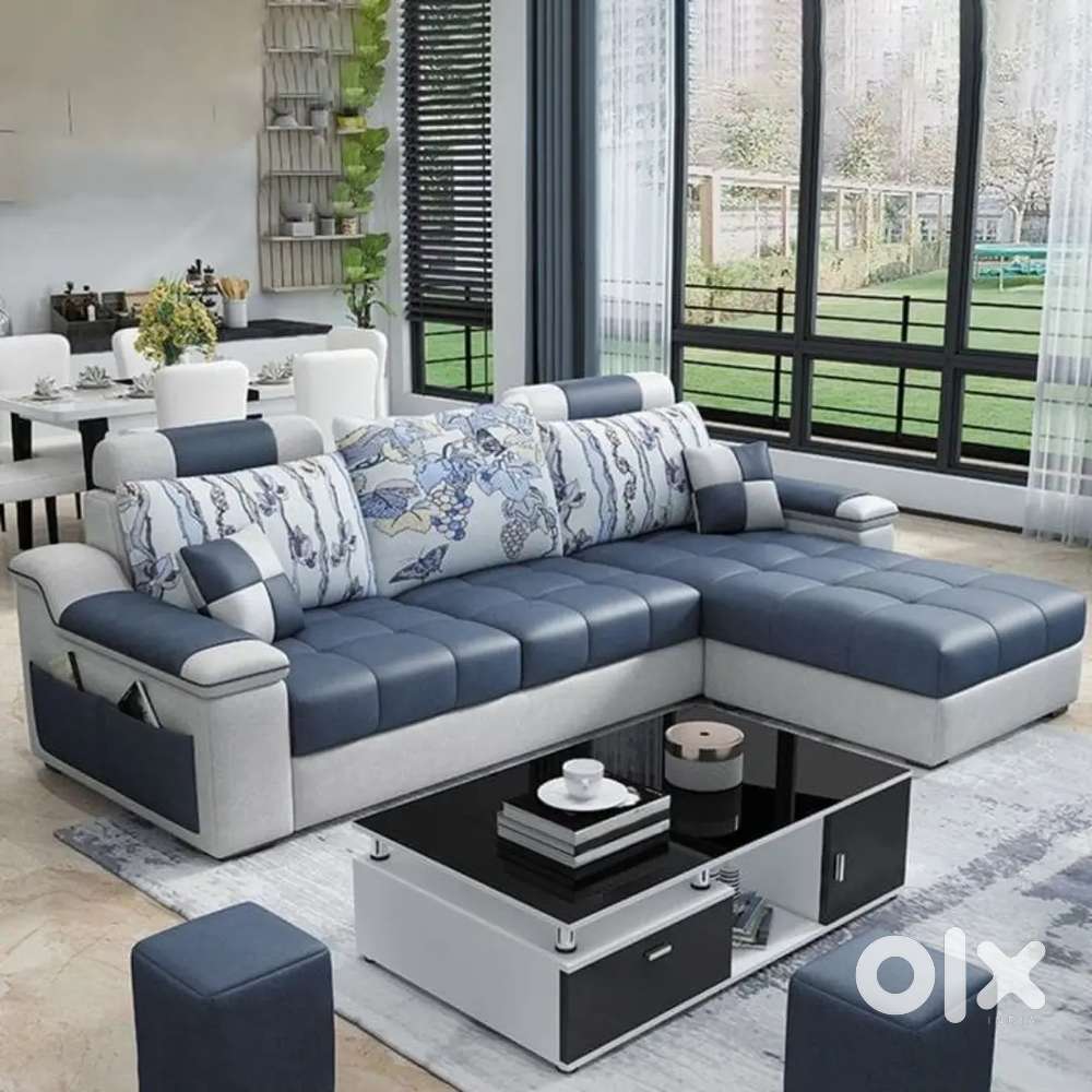 L shape sofa available brand New as very low price with premium qualit