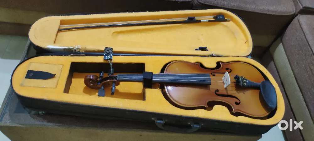 Violin with box